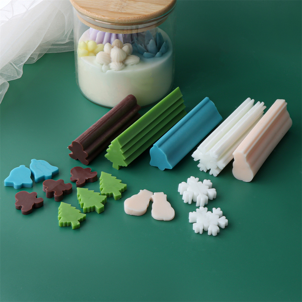 Soap Making Instructions - Christmas Silicone Tube Column Soap Candle