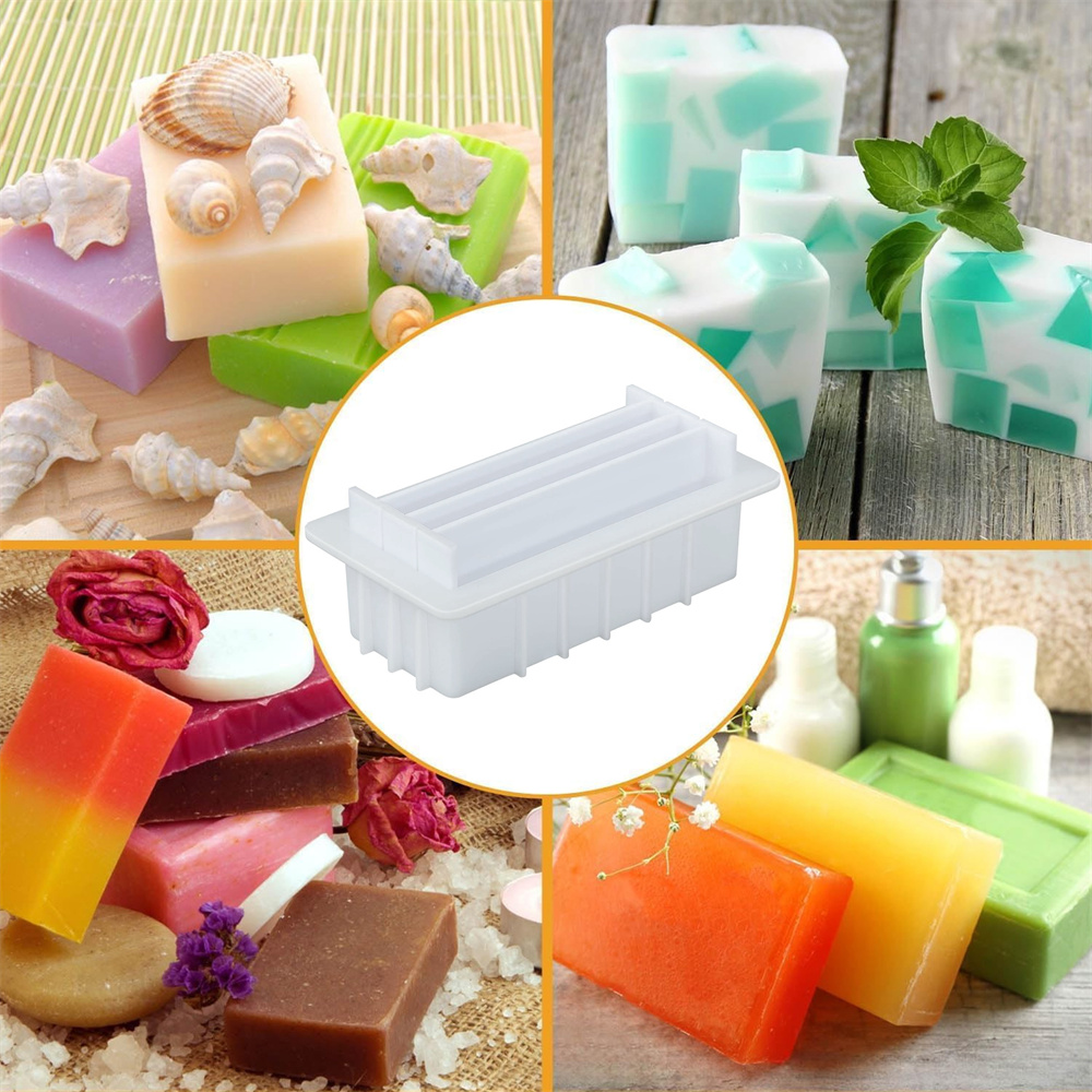 42oz Silicone Soap Mold with 5 - огляд і ціна Soap Making Kit For Beginners