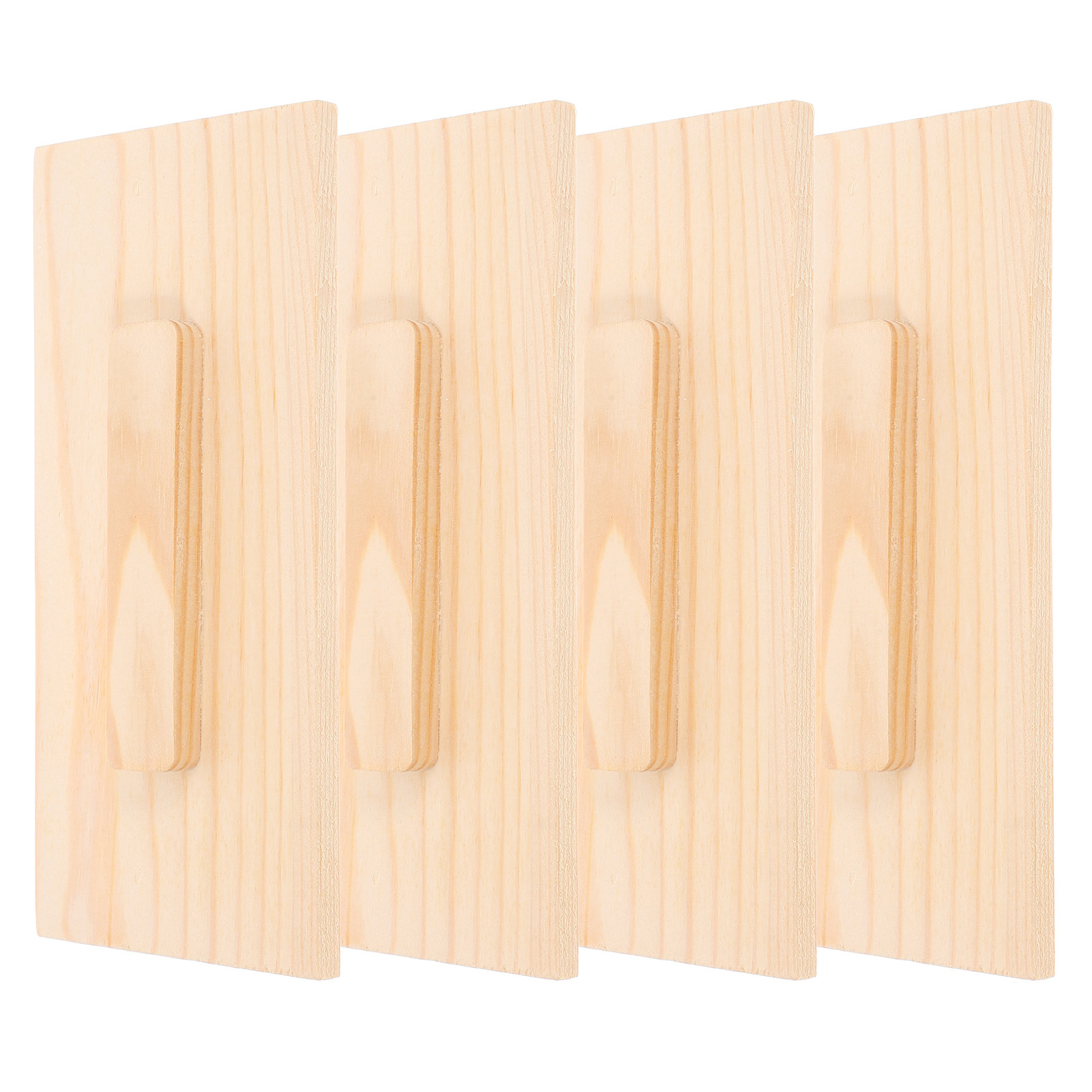 4Pcs Wooden Rectangular Soap M - огляд і ціна Soap Making Diy Kit