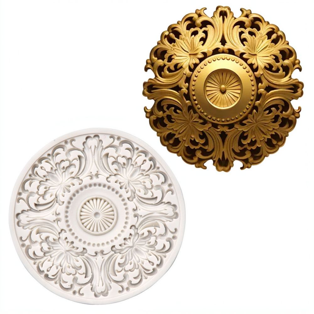 Round Silicone Flower Mould Fl - огляд і ціна Soap Making Ins