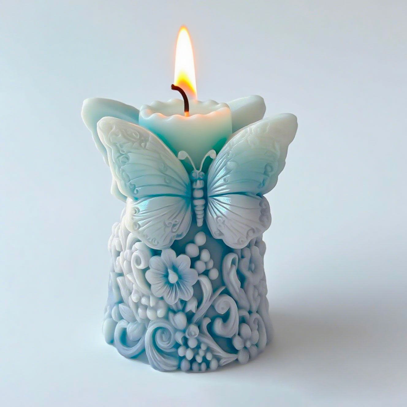 3D Butterfly Flowers Relief Cy - огляд і ціна Soap Making Instructions
