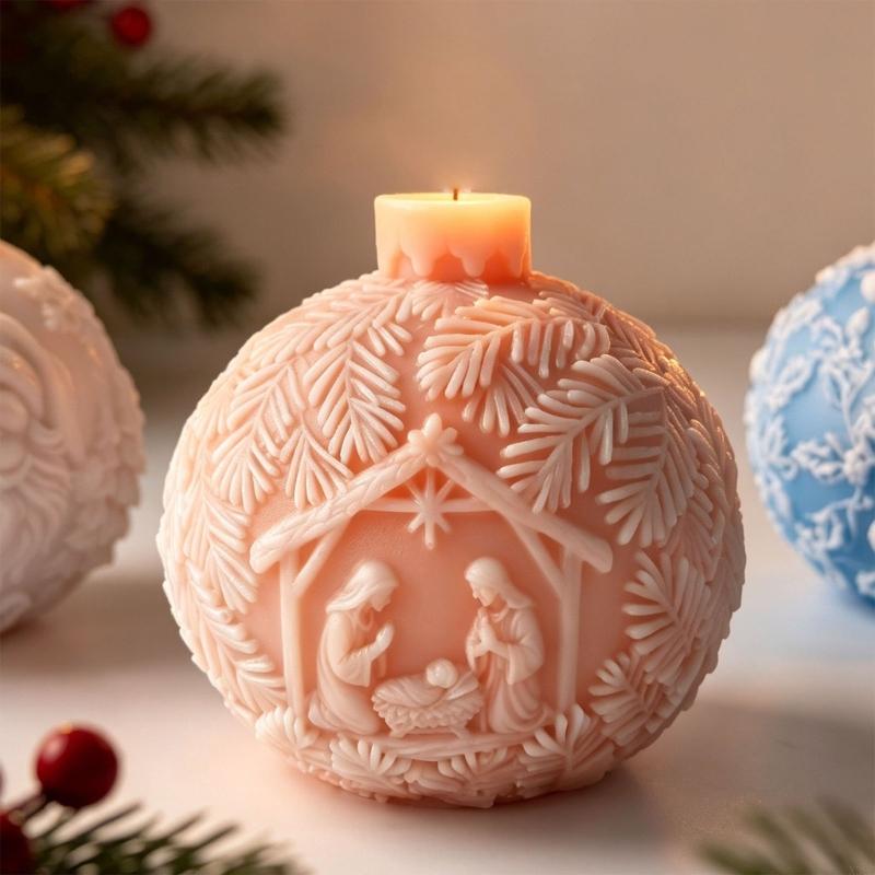 Christmas Crystal Ball Silicon - огляд і ціна Soap Making Instructions