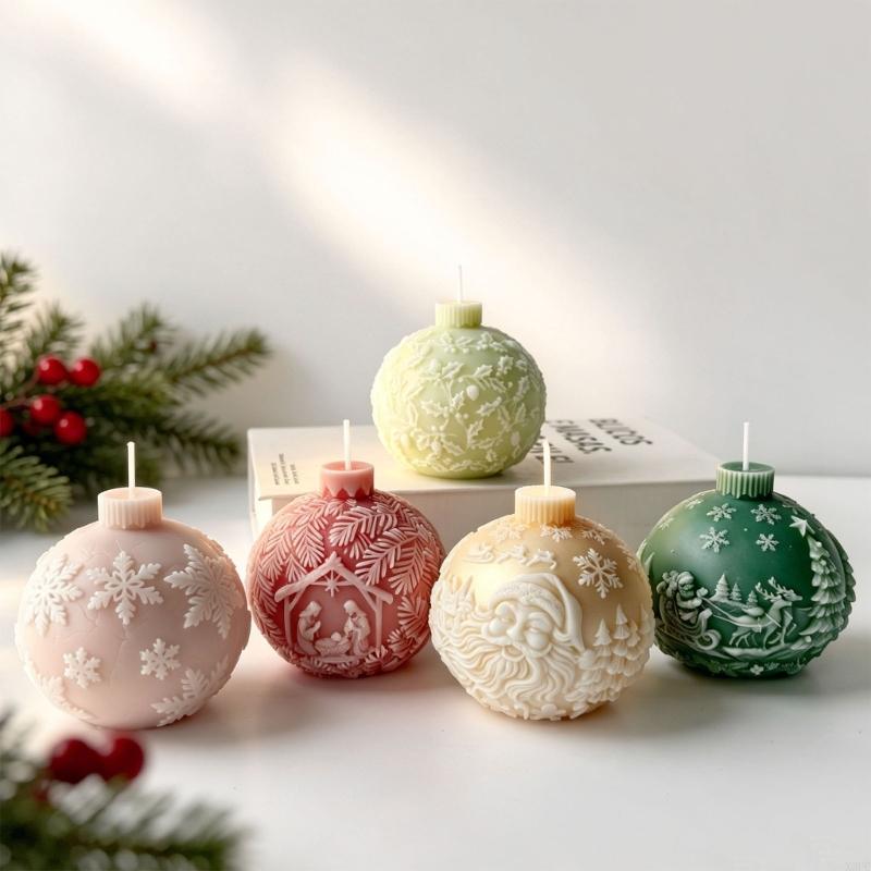 Christmas Crystal Ball Silicon - огляд і ціна Soap Making Instructions