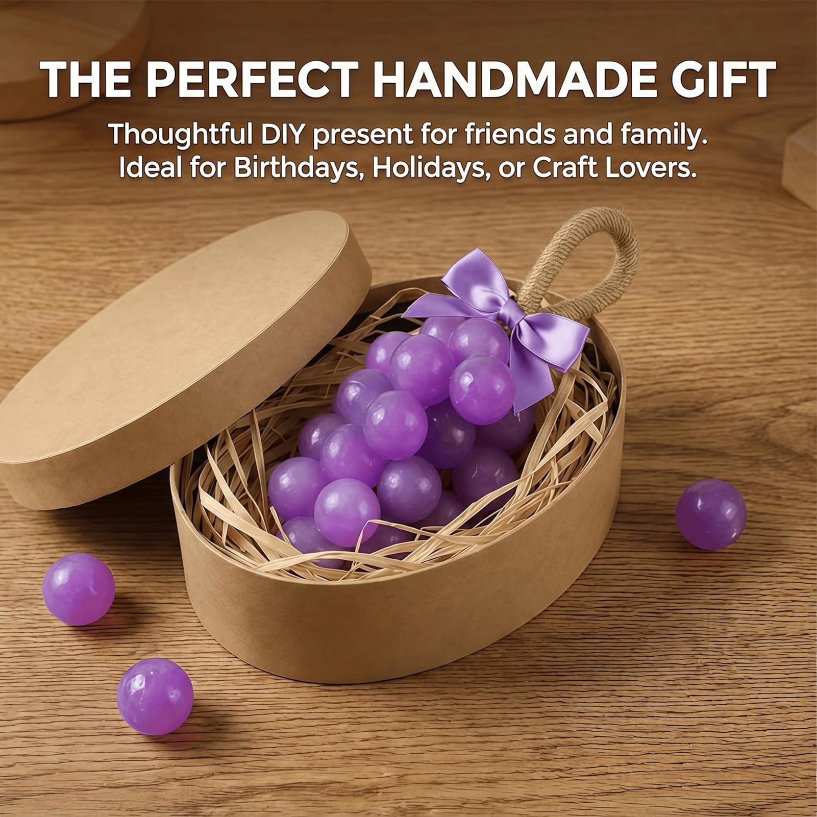 Grape Soap Mold Easy-Release F - огляд і ціна Soap Making Kit For Beginners