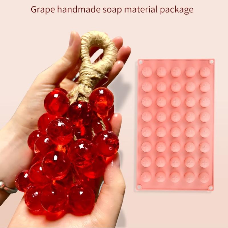 Silicone Grape Ball Molds Soft - огляд і ціна Soap Making Kit For Beginners