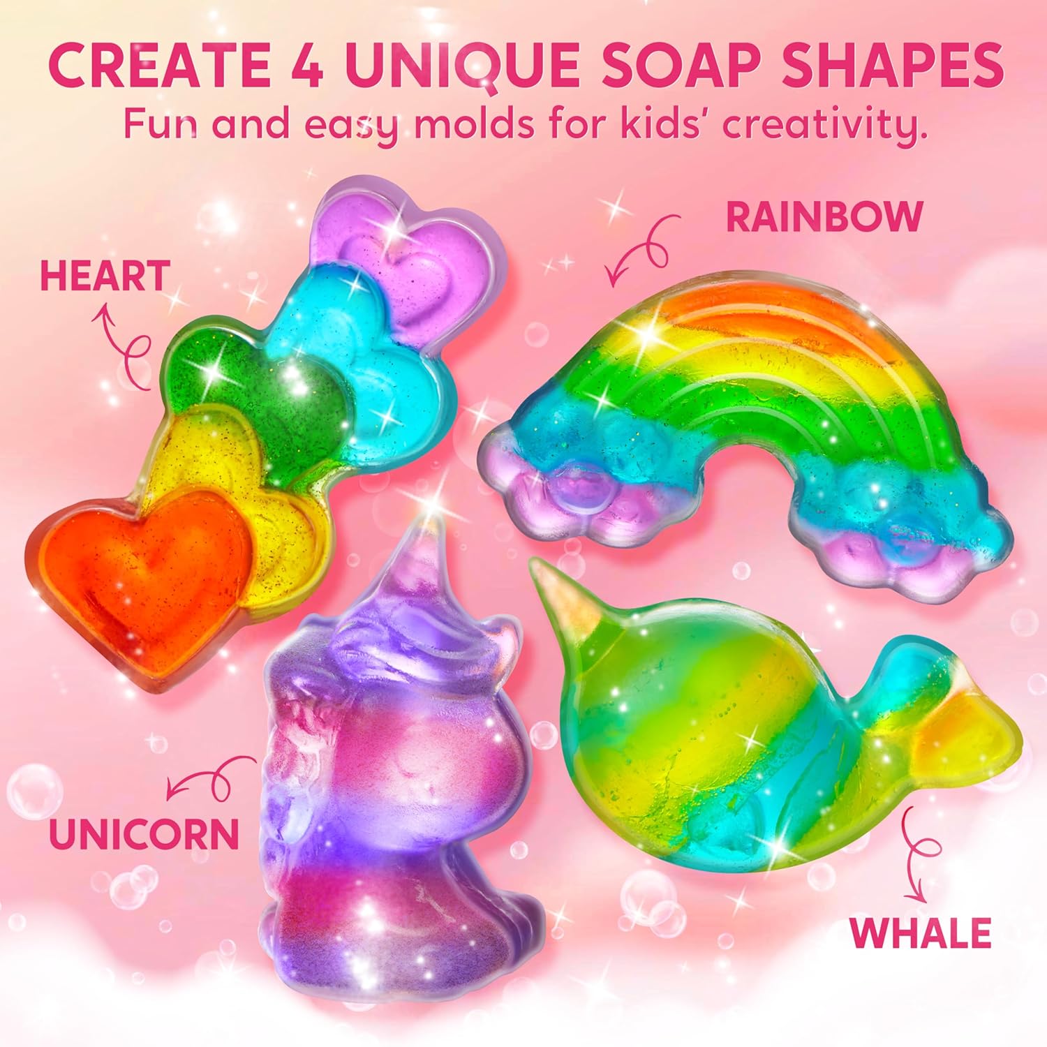 JOYFY Unicorn Soap Making Kit  - огляд і ціна Soap Making Diy Kit
