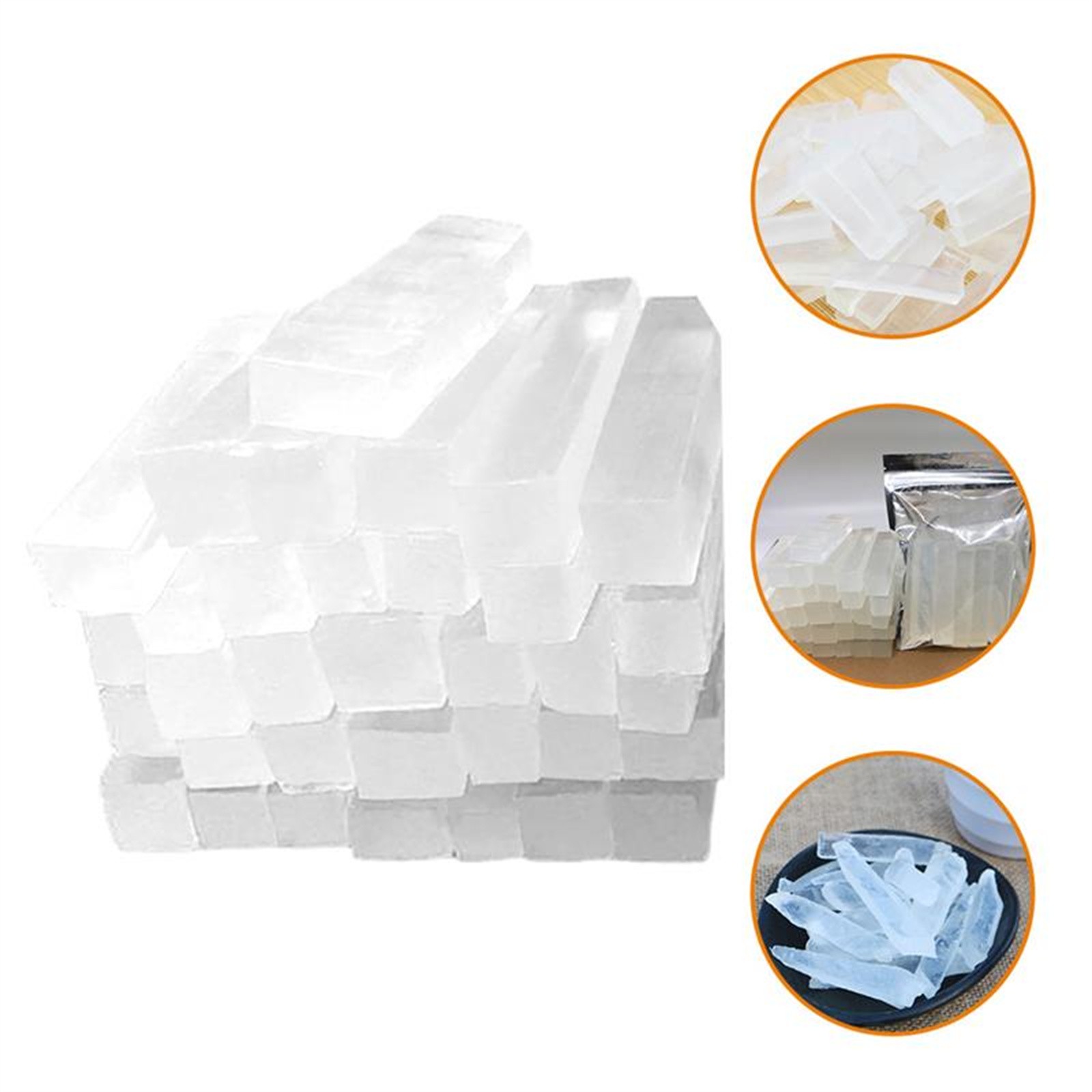 250G Bag Clear Glycerin Hand S - огляд і ціна Soap Making Kit For Beginners